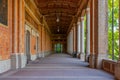 Arcade in the Trinkhalle building in German spa town Baden Baden