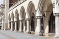 Arcaded Cloth Hall Sukiennice ,Main Market Square, Krakow, Poland Royalty Free Stock Photo