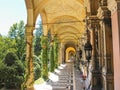 The arcades along Mirogoj Cemetery are the last resting places of many famous Croatians