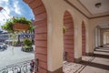 Arcades of City Hall in Gengenbach