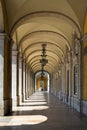 Arcades in Lisbon