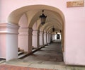 Arcades in Zamosc Royalty Free Stock Photo