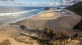 Arcadia Beach Near Cannon Beach, Oregon. Royalty Free Stock Photo