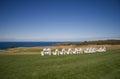 Arcadia Bluffs Golf Course in Arcadia, Michigan. Royalty Free Stock Photo
