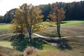 Arcadia Bluffs Golf Course in Arcadia, Michigan. Royalty Free Stock Photo