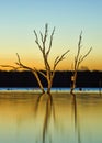 Arcadia Lake at Sunrise Royalty Free Stock Photo