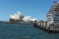 Arcadia and Opera house Royalty Free Stock Photo