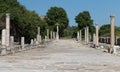 Arcadian Street in Ephesus Ancient City Royalty Free Stock Photo