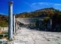 Arcadian Way in Ephesus, Turkey Royalty Free Stock Photo