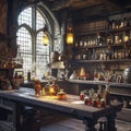 The Arcane Sanctum of the Medieval Alchemist