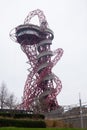 ArcelorMittal Orbit arhitectural project Royalty Free Stock Photo