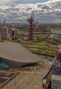 ArcelorMittal Orbit london and Olympic park Royalty Free Stock Photo