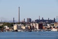 ArcelorMittal steelworks Taranto Royalty Free Stock Photo