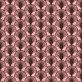 Arch arabic seamless pattern, black pink background vector illustration for design Royalty Free Stock Photo