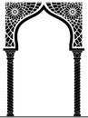 Arch in the Arabic style