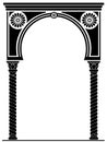 Arch in the Arabic style