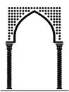 Arch in the Arabic style