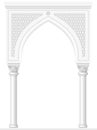 Arch in the Arabic style