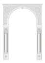 Arch in the Arabic style