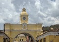 Arch of arco de santa catalina antigua guatemala. Royalty Free Stock Photo