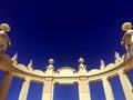 Arch in Art Nouvea style, Mondello Royalty Free Stock Photo