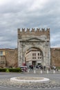 The Arch of Augustus in the historic center of Rimini, Italy Royalty Free Stock Photo