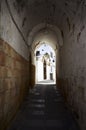 The arch on the beautifull street on the Rhodes island.