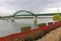 Arch Bridge Belgrade Serbia Royalty Free Stock Photo