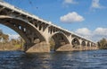 Arch Bridge Royalty Free Stock Photo