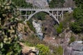 Arch bridge over Rocky Canyon