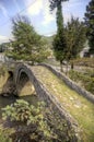 Arch bridge of Queen Tamara. Adjara, Georgia. Royalty Free Stock Photo