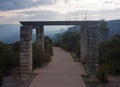 An arch at the Cahill's Lookout in the Blue Mountains