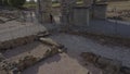 Arch of Caparra, ancient roman city of Caparra in Extremadura, Spain