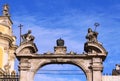 Arch of the cathedral of Saint Yura Royalty Free Stock Photo