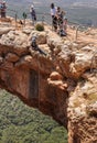 Arch Cave Rappelling