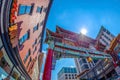 Arch in Chinatown, Washington, USA Royalty Free Stock Photo