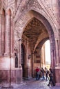 Arch of the church of San Miguel Arcangel located in San Miguel de Allende Guanajuato