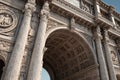 arch of constantine close-up with intricate details