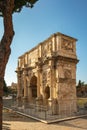 Arch of Constantine near the Colosseum, Rome, Italy Royalty Free Stock Photo