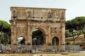 The Arch of Constantine nearby the Colosseum