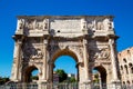 Arch of Constantine in Rome Royalty Free Stock Photo