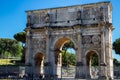 Arch of Constantine in Rome Royalty Free Stock Photo