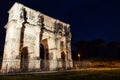 Arch of Constantine in Rome. Italy Royalty Free Stock Photo