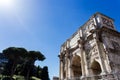 Arch of Constantine in Rome Royalty Free Stock Photo