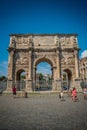 The Arch of Constantine in Rome, Italy
