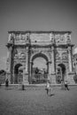 The Arch of Constantine in Rome, Italy