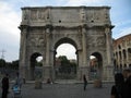 The Arch of Constantine, Rome, Italy Royalty Free Stock Photo