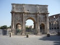 Arch of Constantine, Rome Royalty Free Stock Photo