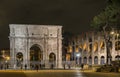 Arch of Constantine in Rome Royalty Free Stock Photo