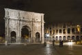 Arch of Constantine in Rome Royalty Free Stock Photo